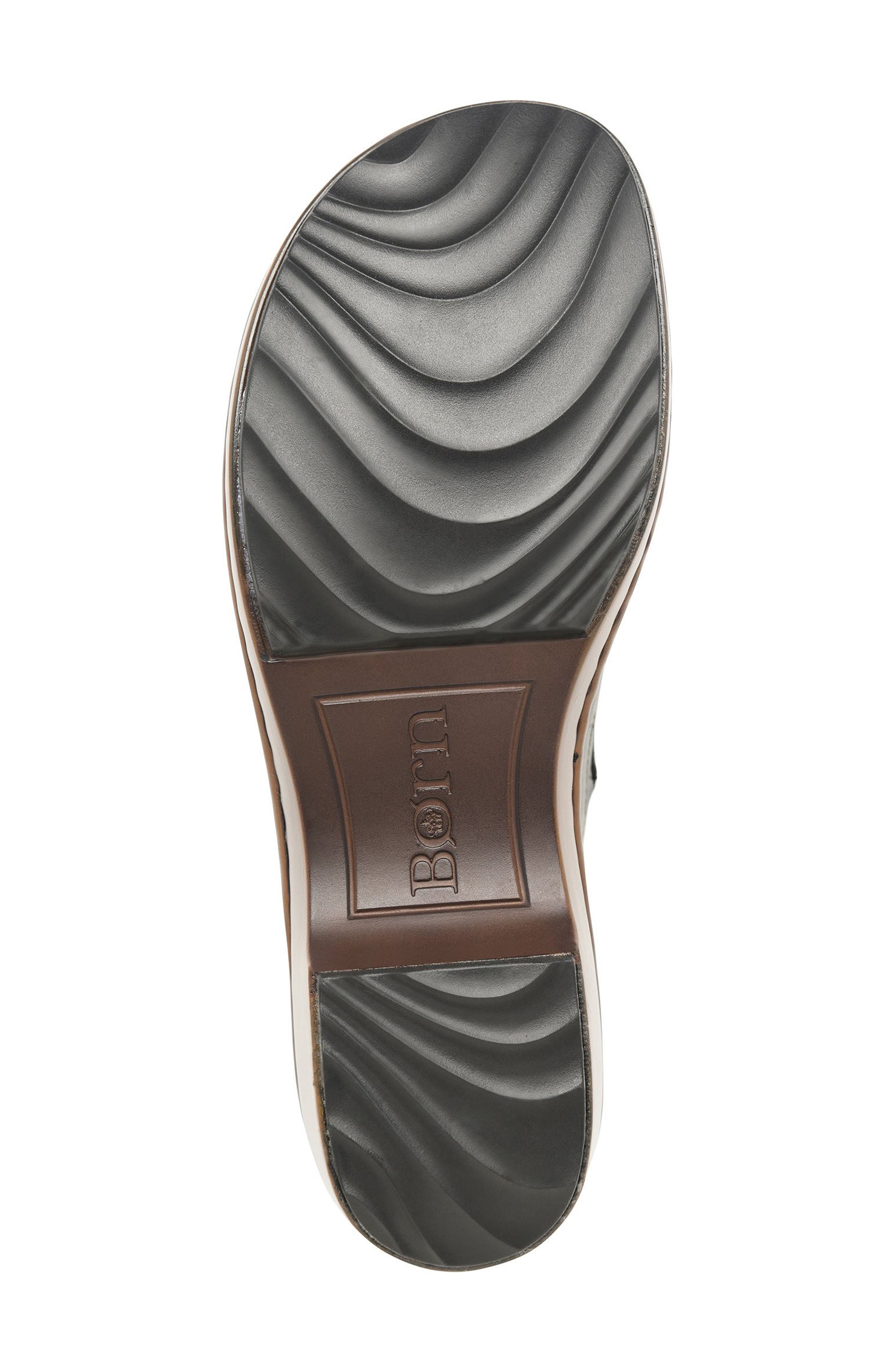 Børn Torry Clog, Alternate, color, Black Leather