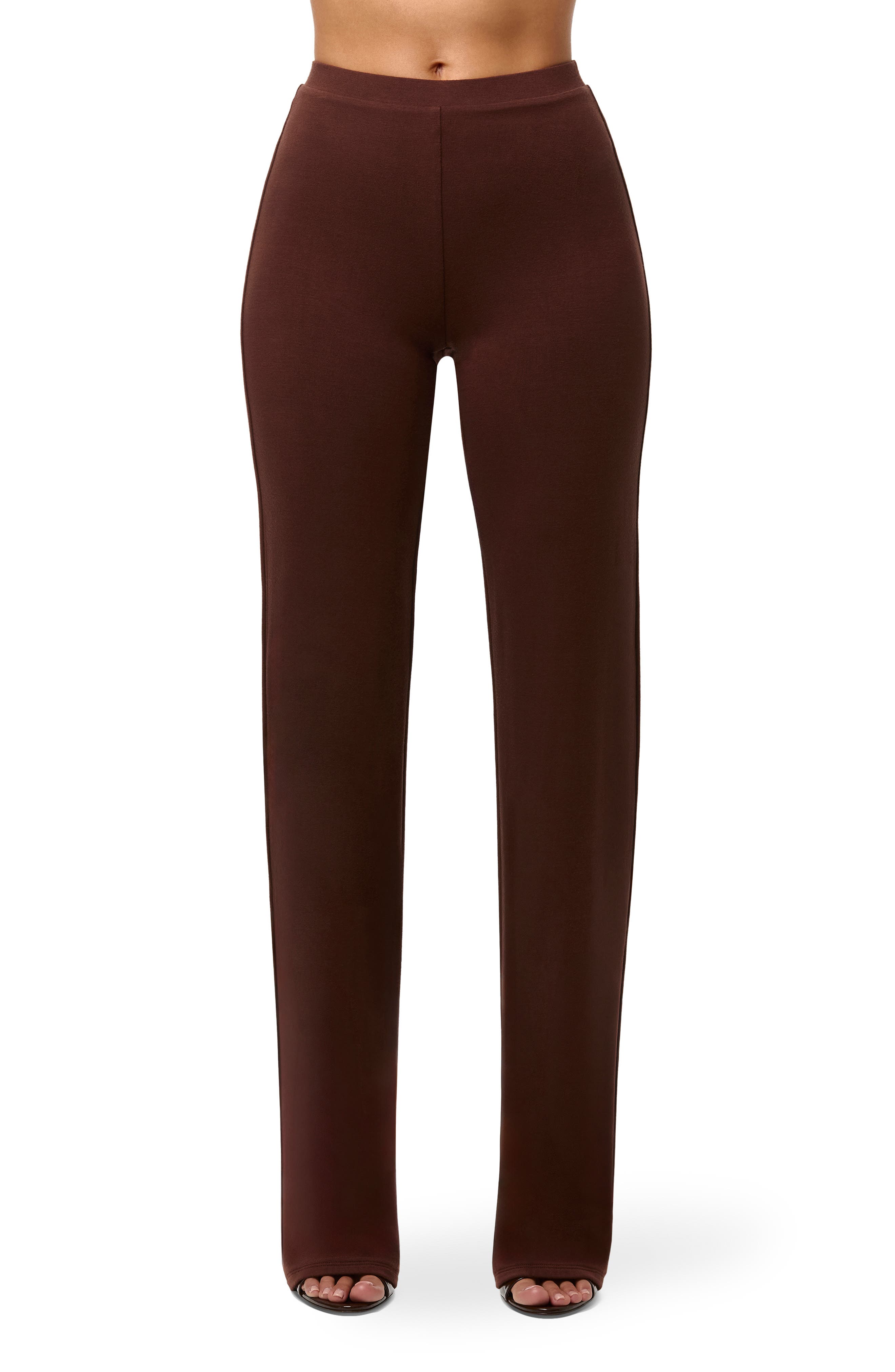 Smooth Straight Leg Pants