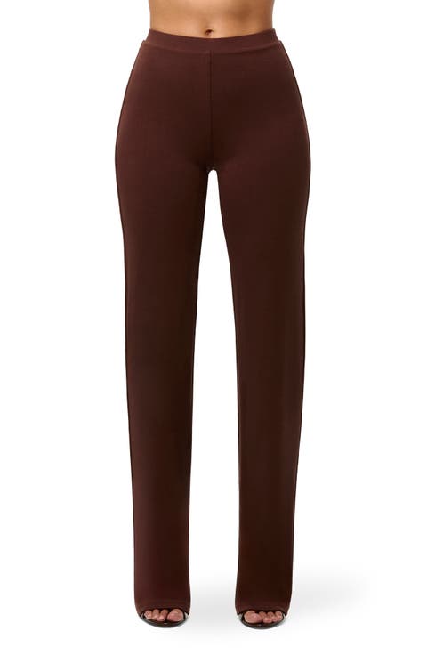 Smooth Straight Leg Pants