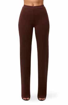 Smooth Straight Leg Pants