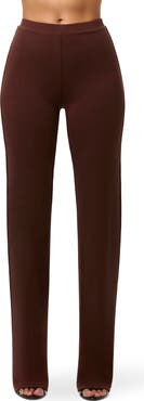Naked Wardrobe Smooth Straight Leg Pants