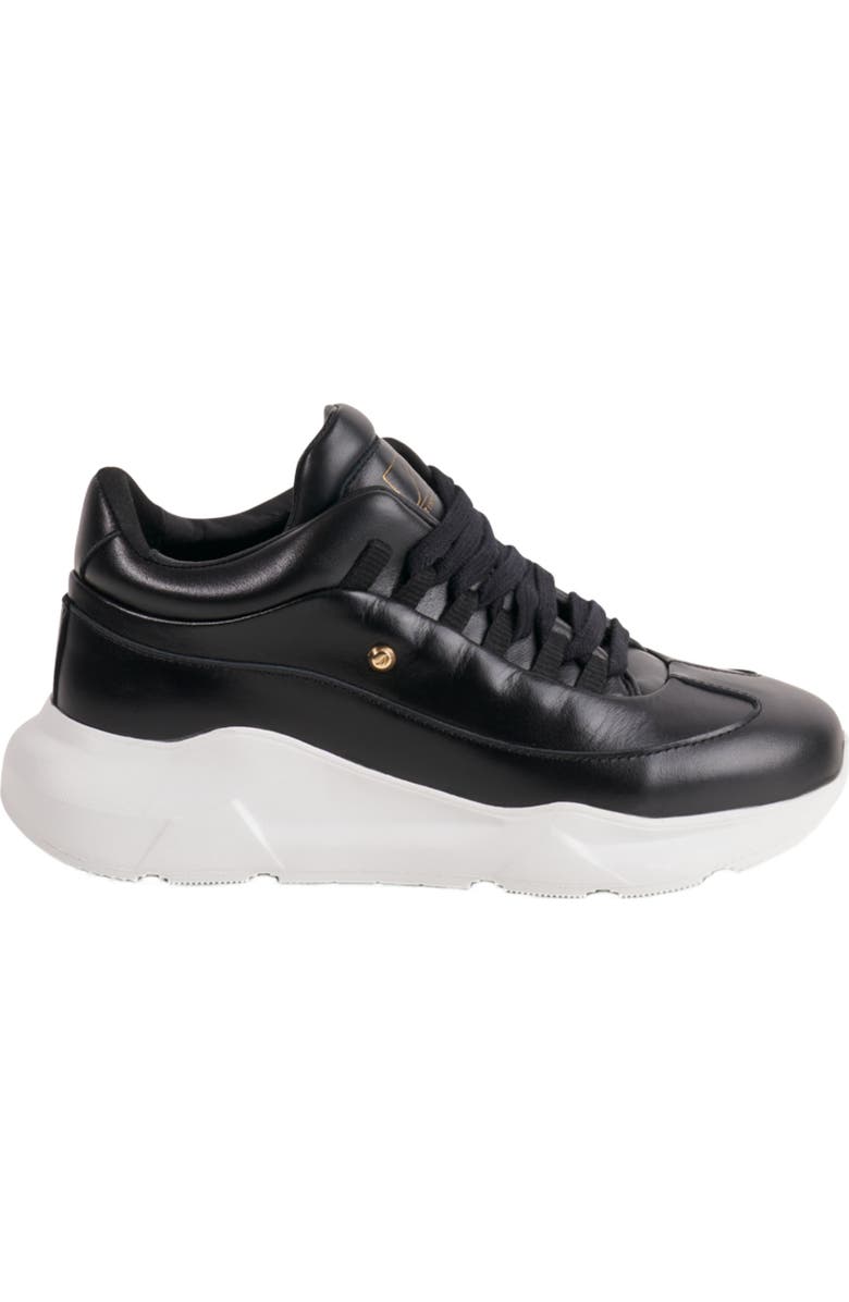 Stinaa.J Nova Orthopedic Sneakers, Main, color, Black Leather