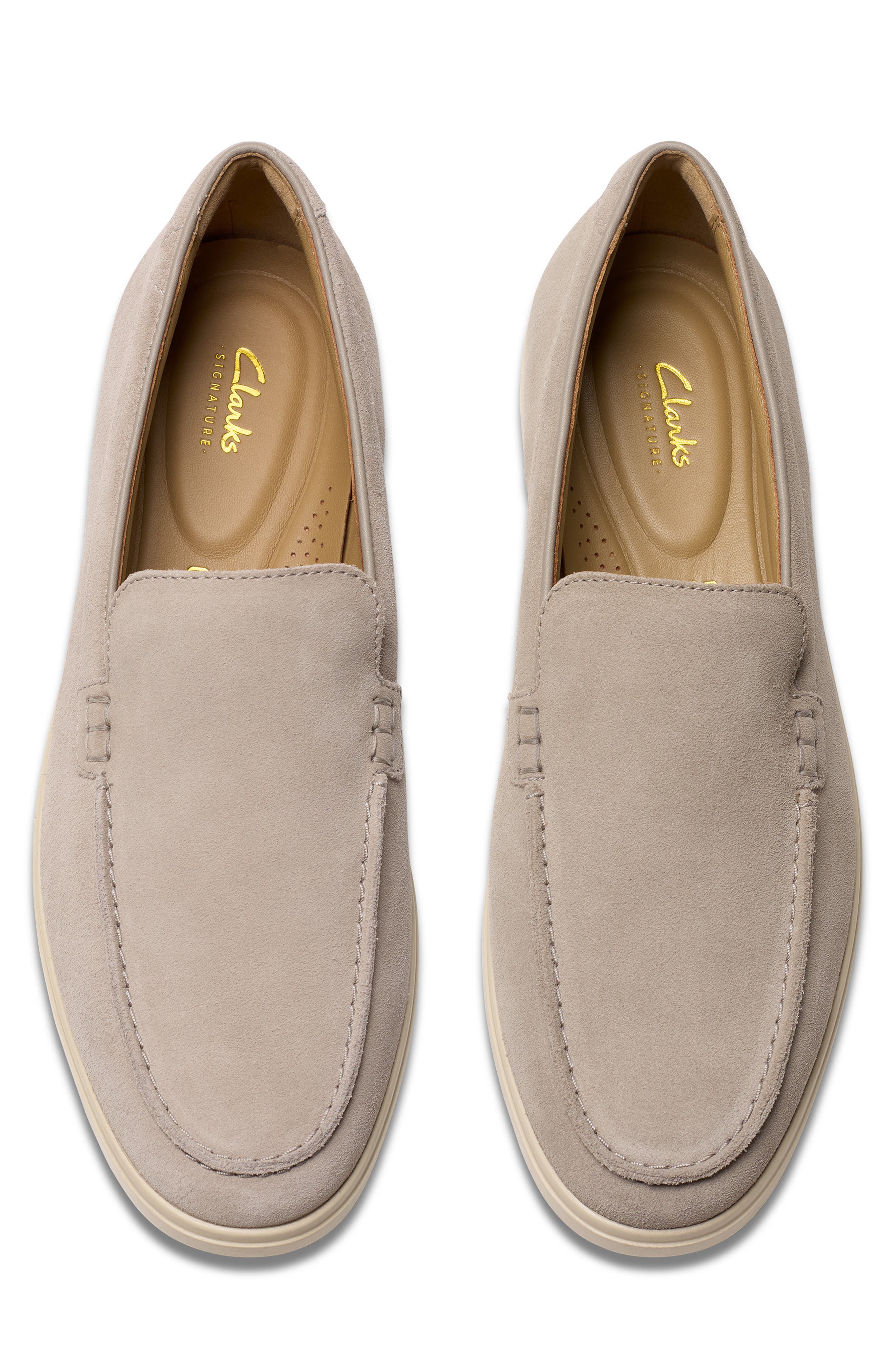 Clarks<sup>®</sup> Torford Easy Loafer, Alternate, color, Grey Suede