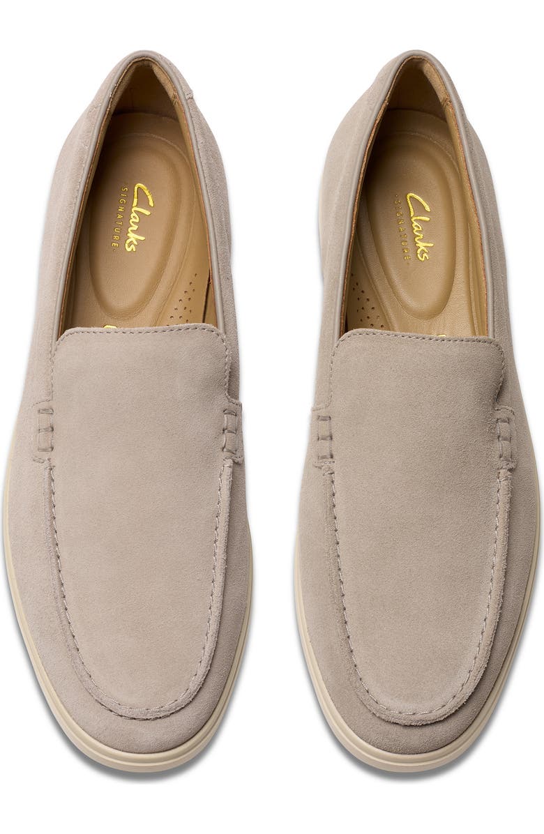 Clarks<sup>®</sup> Torford Easy Loafer, Alternate, color, Grey Suede