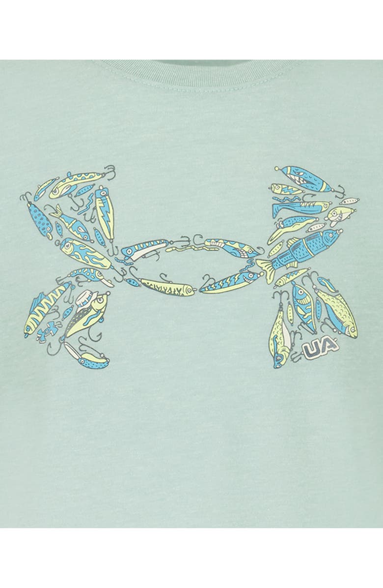Under Armour Kids' Lure Logo Graphic T-Shirt, Alternate, color, Enamel Blue