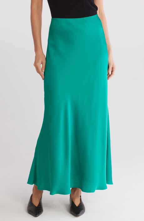 rag & bone Wren Bias Cut Maxi Skirt