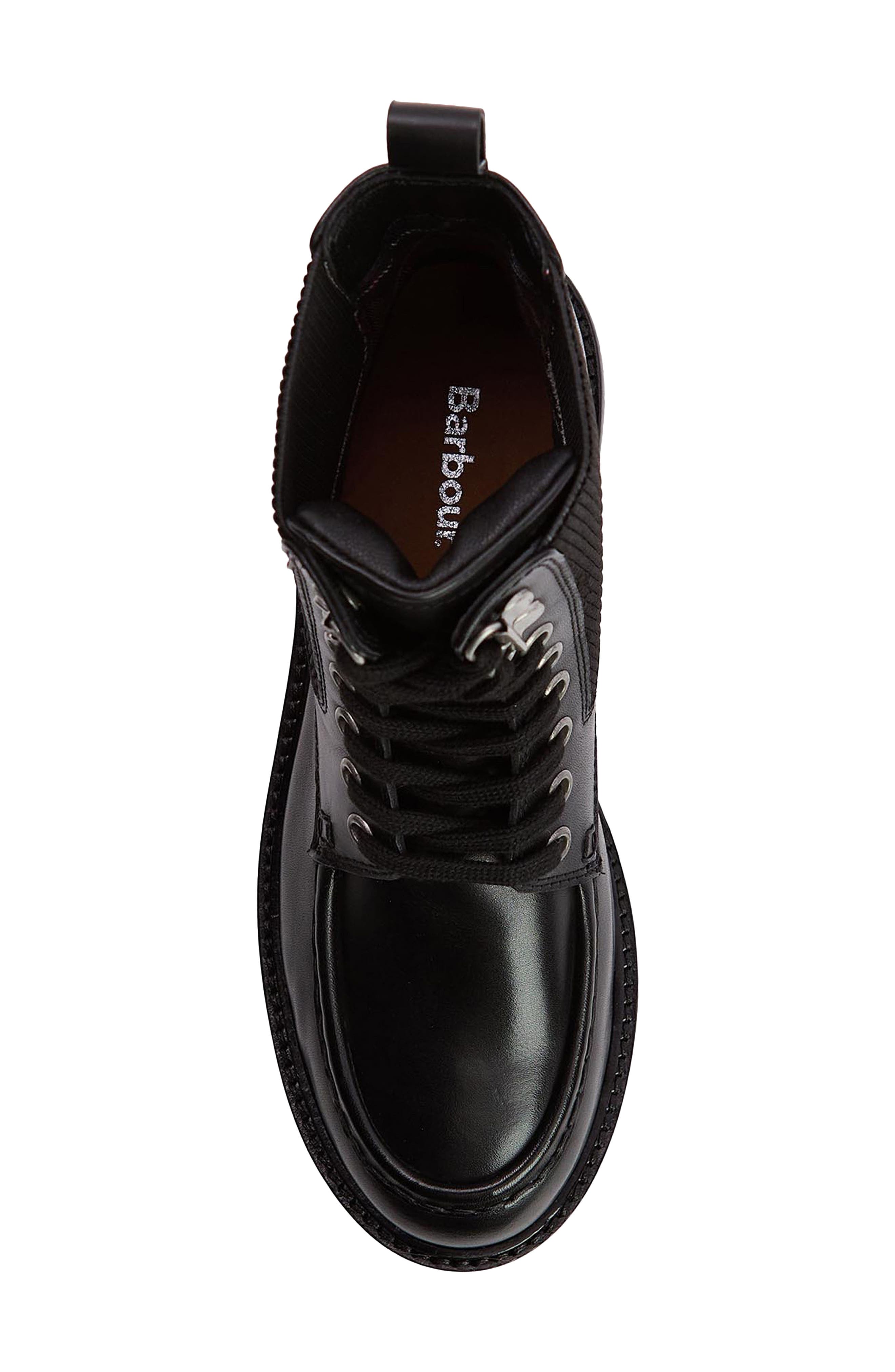 Barbour Leonie Hiking Boot, Alternate, color, Black