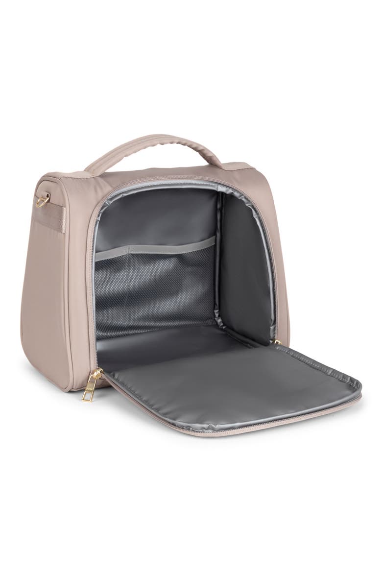 Insulated Twill Bottle Bag, Alternate, color, TAUPE
