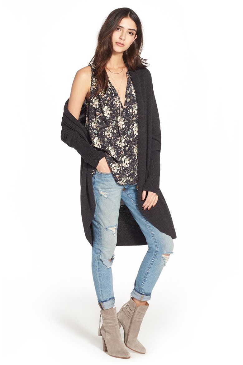 'Skinny Dipper' Distressed Skinny Jeans, Alternate, color, SKINNY DIPPER