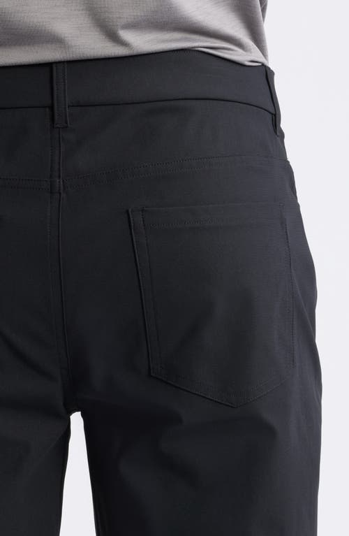 Zella Driver Five Pocket Pants In Black Caviar