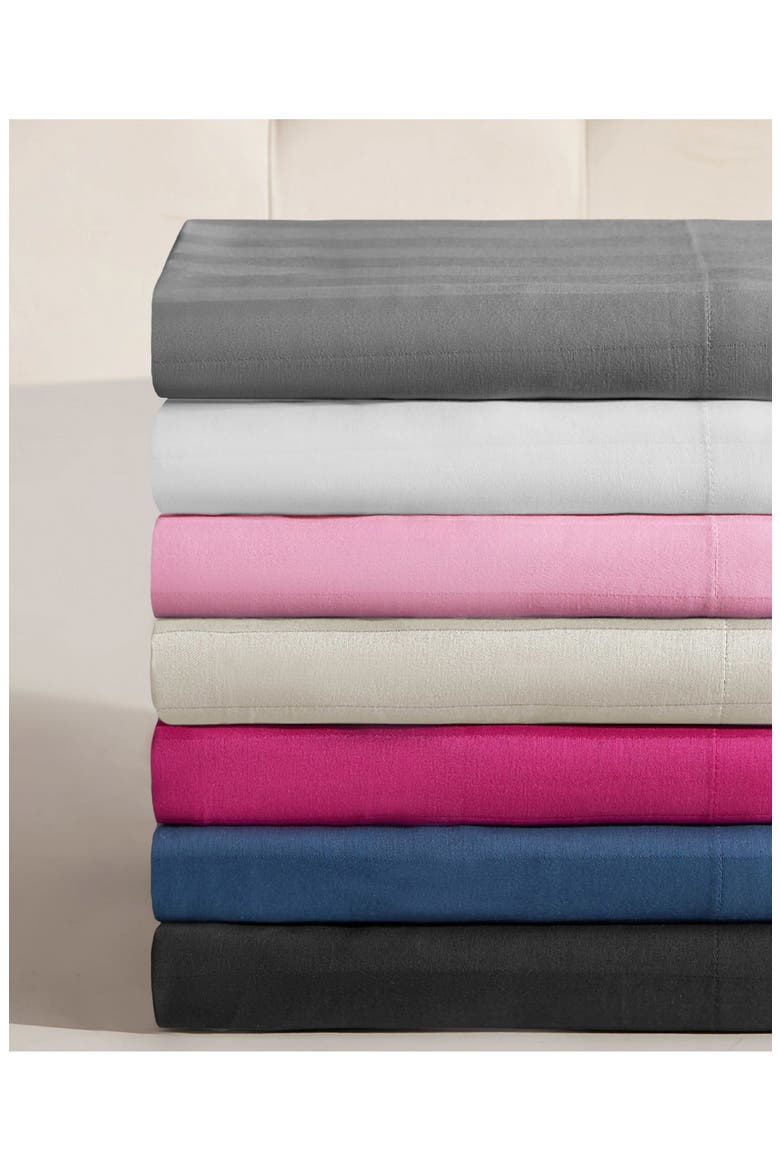 Regal Dreams 300 Thread Count Sateen Sheet Set., Alternate, color, NAVY
