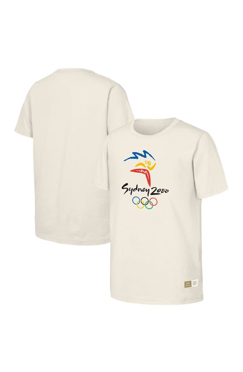 Outerstuff Men's  Natural 2000 Sydney Games Olympic Heritage T-Shirt, Main, color, Natural