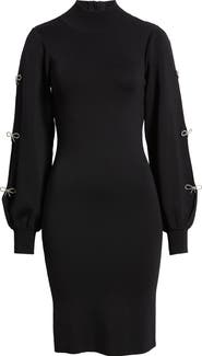 Eliza J Long Sleeve Sweater Dress