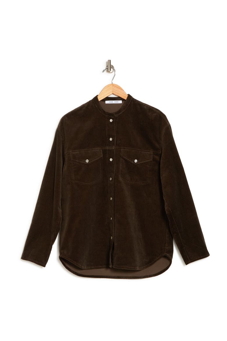 SAMSOE AND SAMSOE Simonie Shirt, Alternate, color, BLACK OLIVE