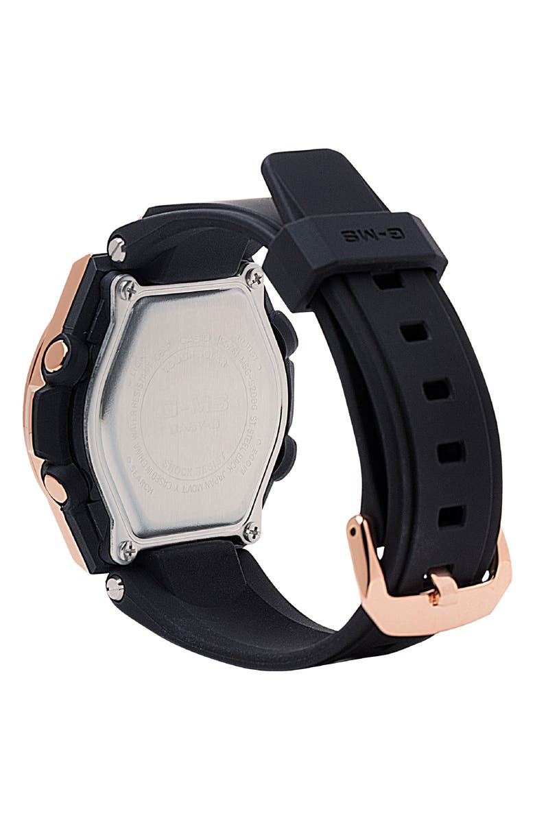 G-SHOCK G-MS Ana-Digi Resin Strap Watch, 38mm, Alternate, color, 