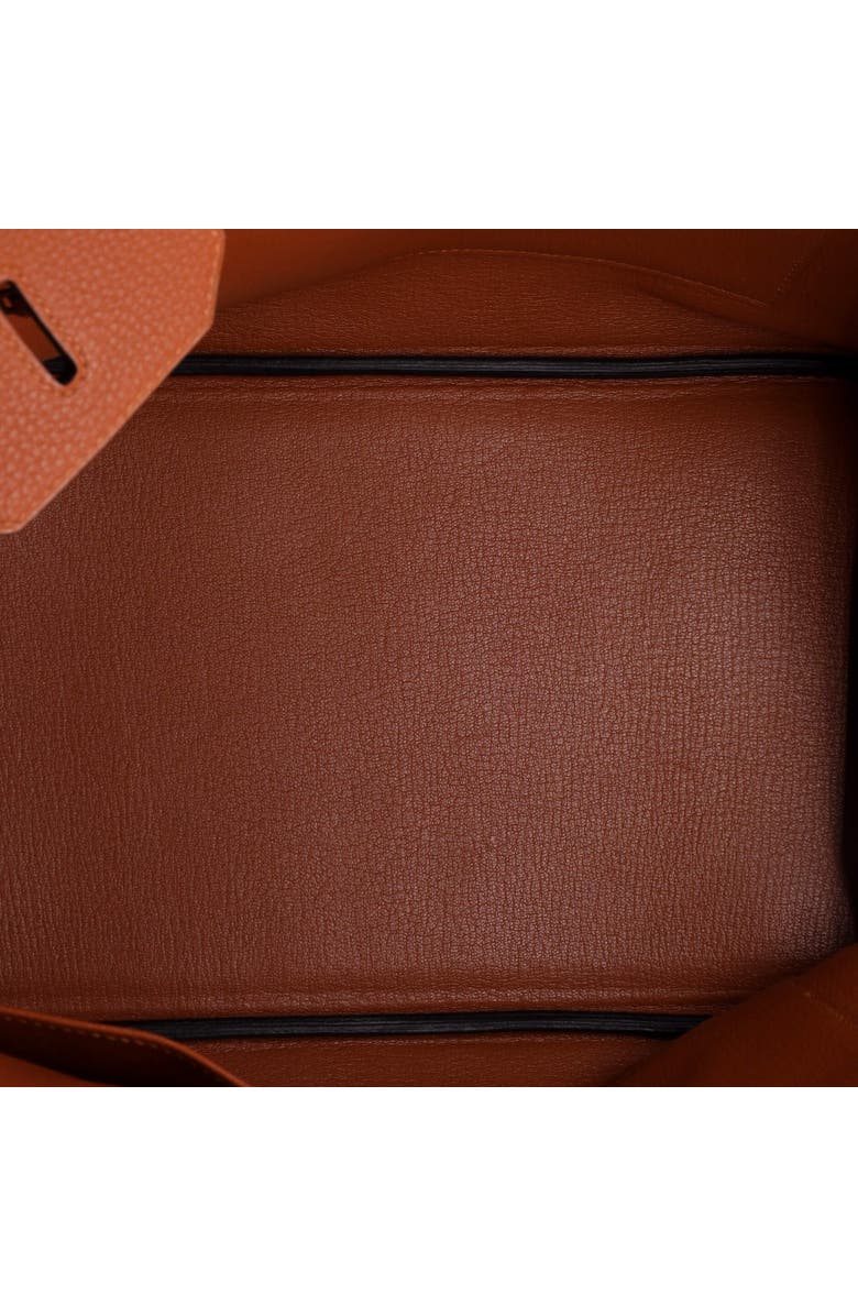 Pre-Owned Hermes Birkin Handbag Brown Togo with Palladium Hardware 35, Alternate, color, Cuivre