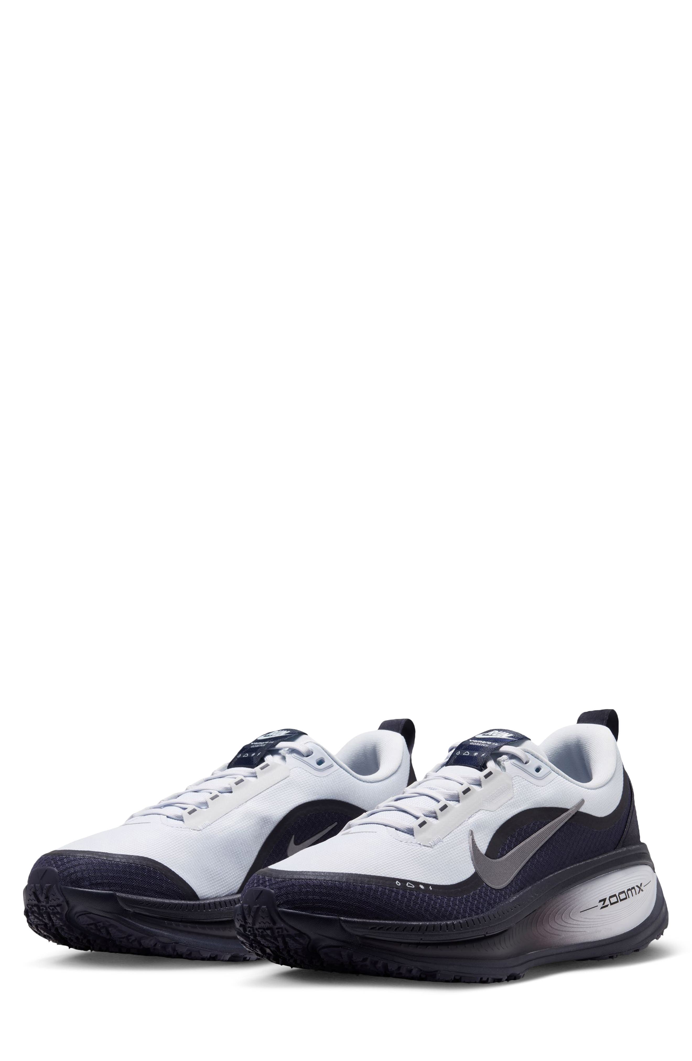 Vomero 18 GTX Gore-Tex® Waterproof Running Shoe, Main, color, FOOTBALL GREY/ DARK GREY