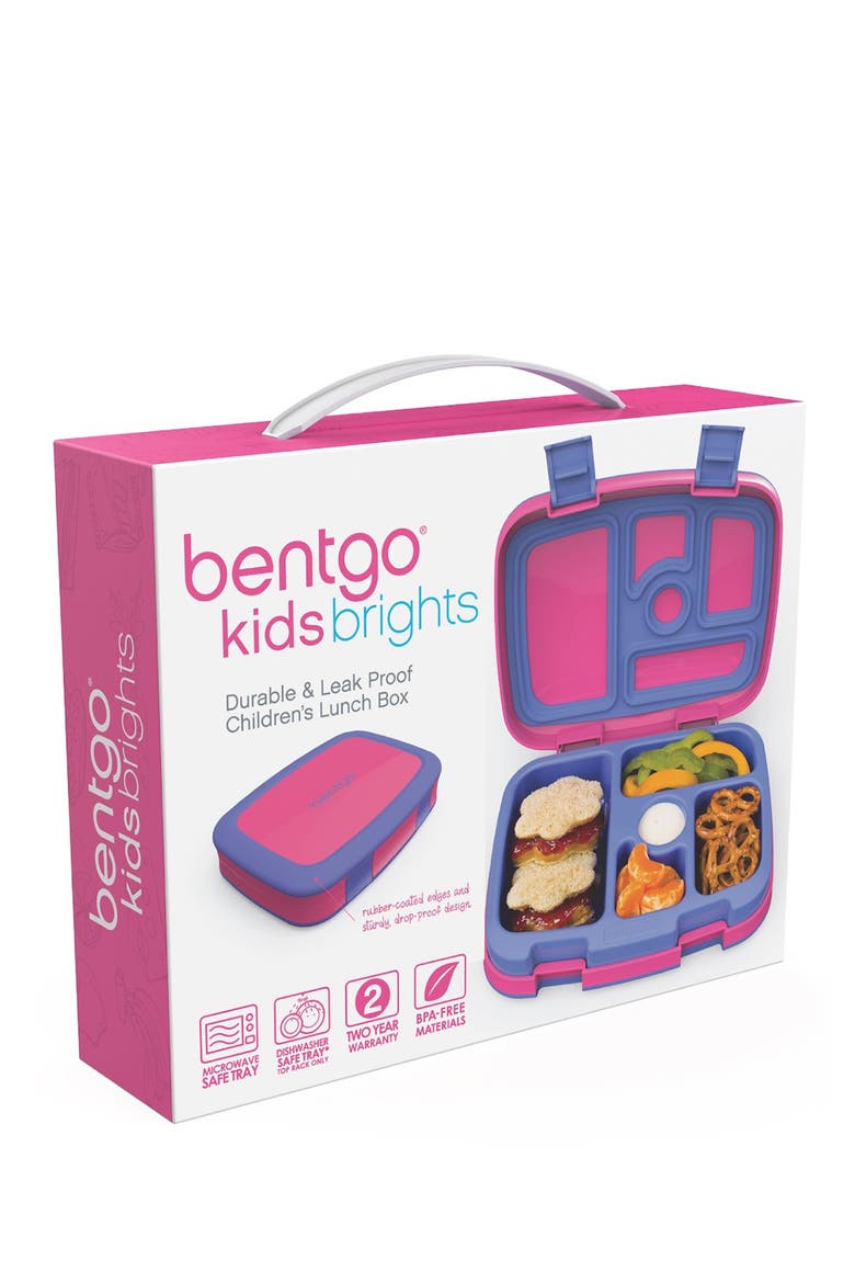 Kids Leakproof Lunch Box - Fuchsia, Alternate, color, FUCHSIA