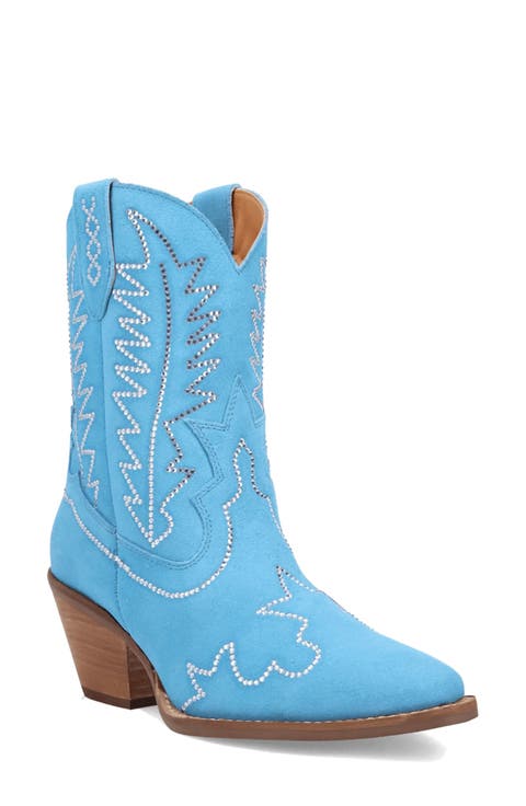 Tiny Pony Rhinestone Western Boot (Women)