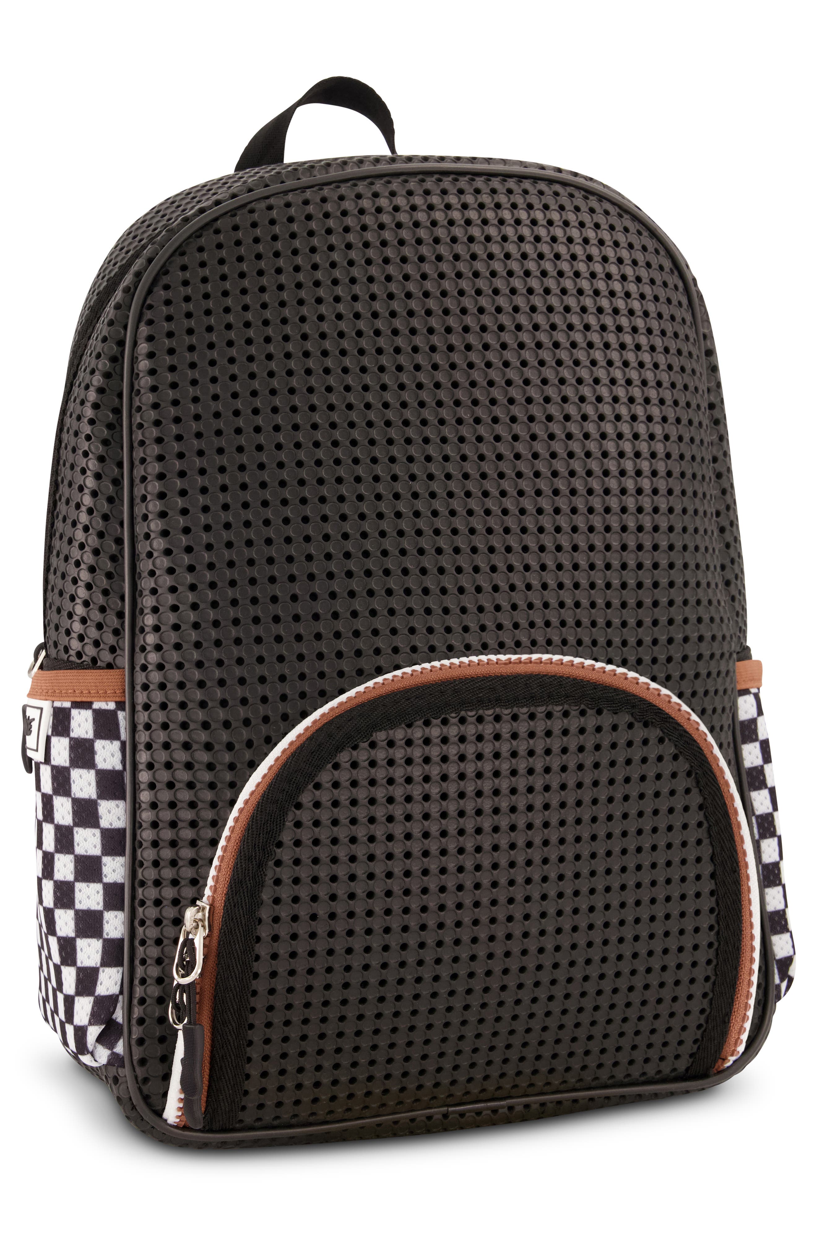Light+Nine Checkered Starter Backpack, Alternate, color, 