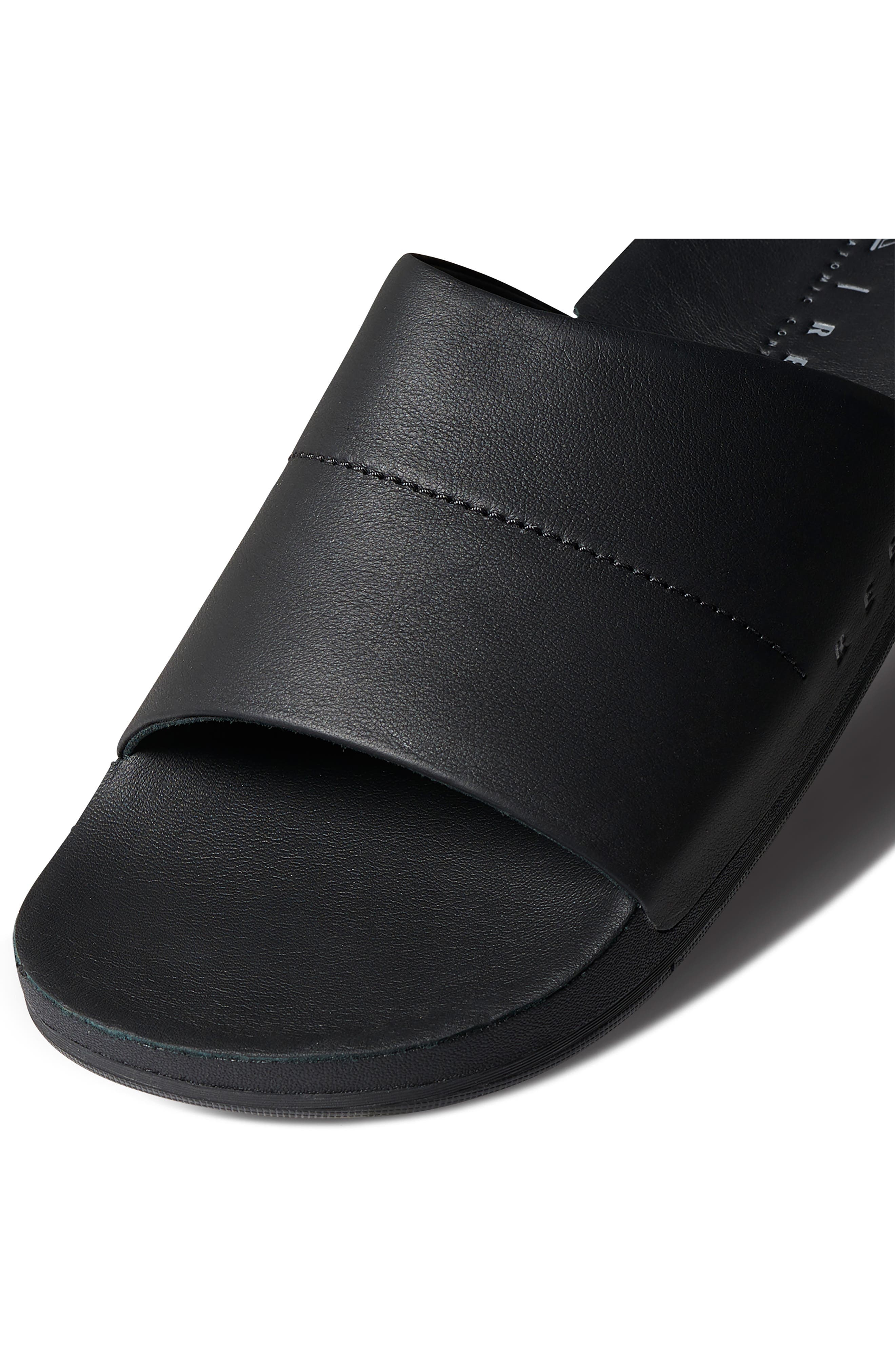 Reef Ojai Slide Sandal, Alternate, color, Black