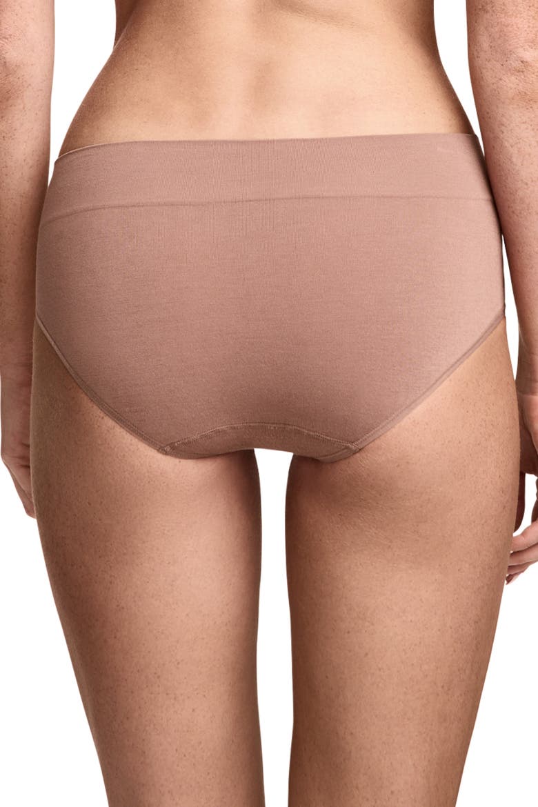 Women's Seamfree Comfort Waist Hipster, Alternate, color, Almond