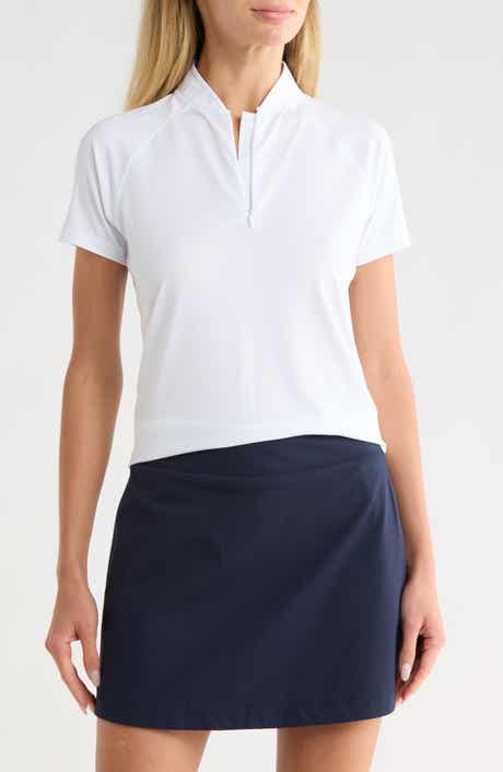 Swannies Quinn Half Zip Knit Polo