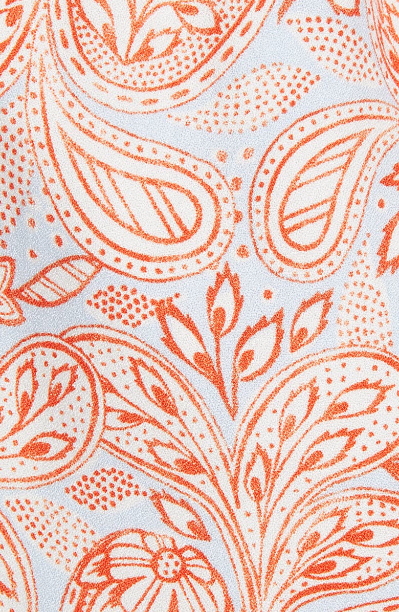 cupcakes and cashmere Monarch Paisley Romper, Alternate, color, 