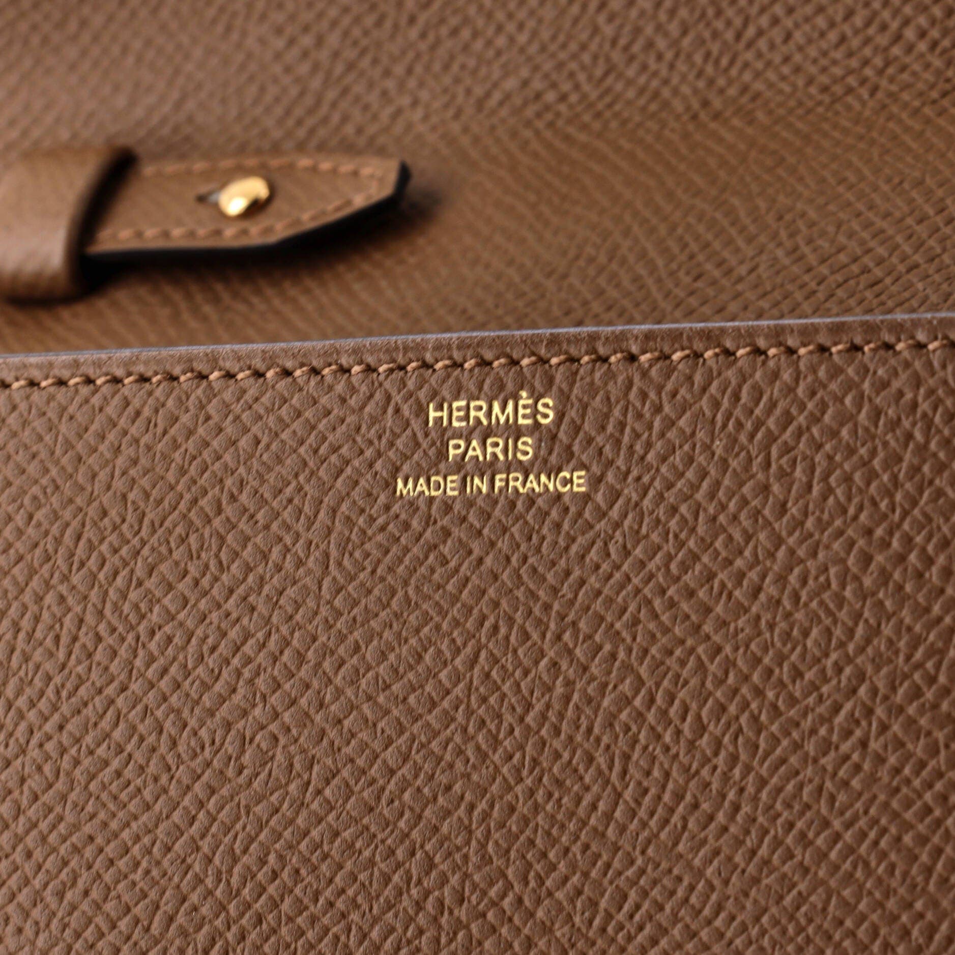 Pre-Owned Hermes Clic Wallet on Strap Epsom 16, Alternate, color, 