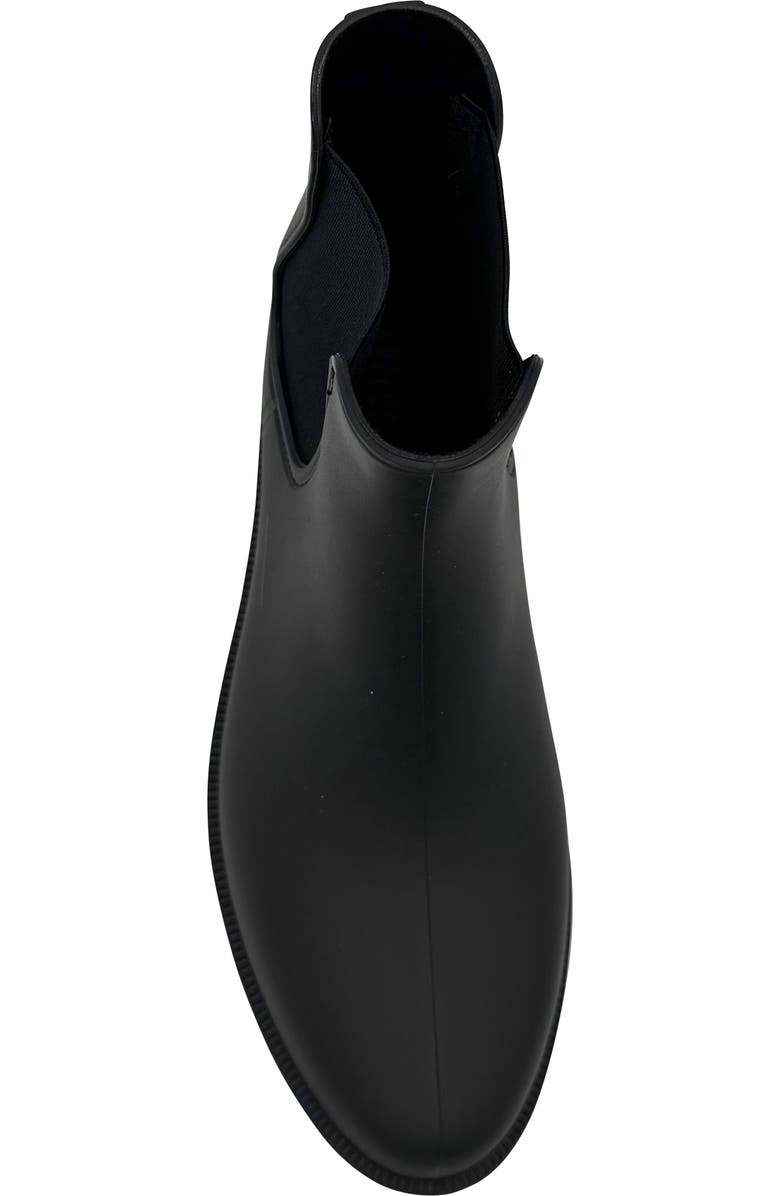 CHELSEA CREW Rainy Chelsea Boot, Alternate, color, Black Pvc