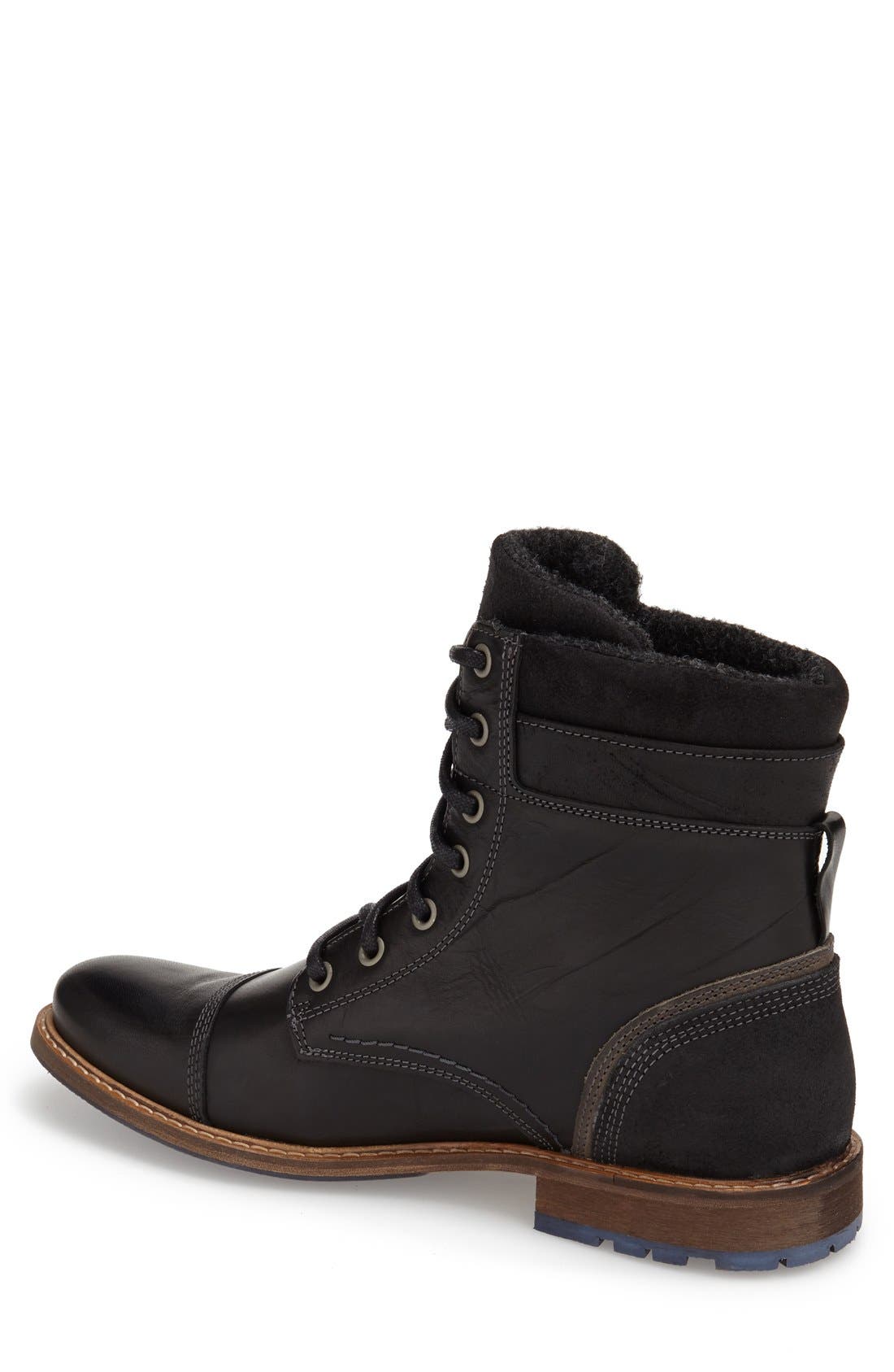 ALDO 'Croawia' Cap Toe Boot, Alternate, color, 