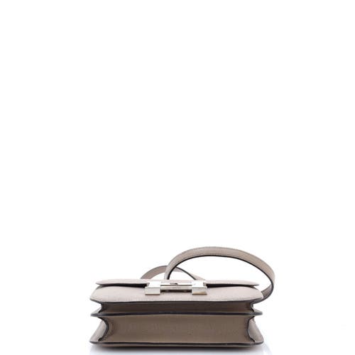 Pre-owned Hermes Hermes Constance Bag Epsom 18 In Gray