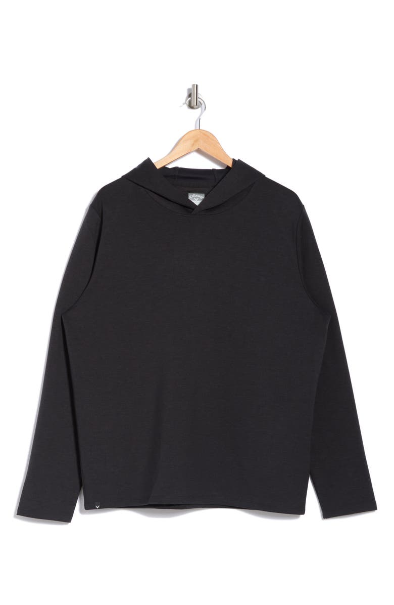 Callaway Crossover Performance Golf Hoodie, Alternate, color, Black Heather