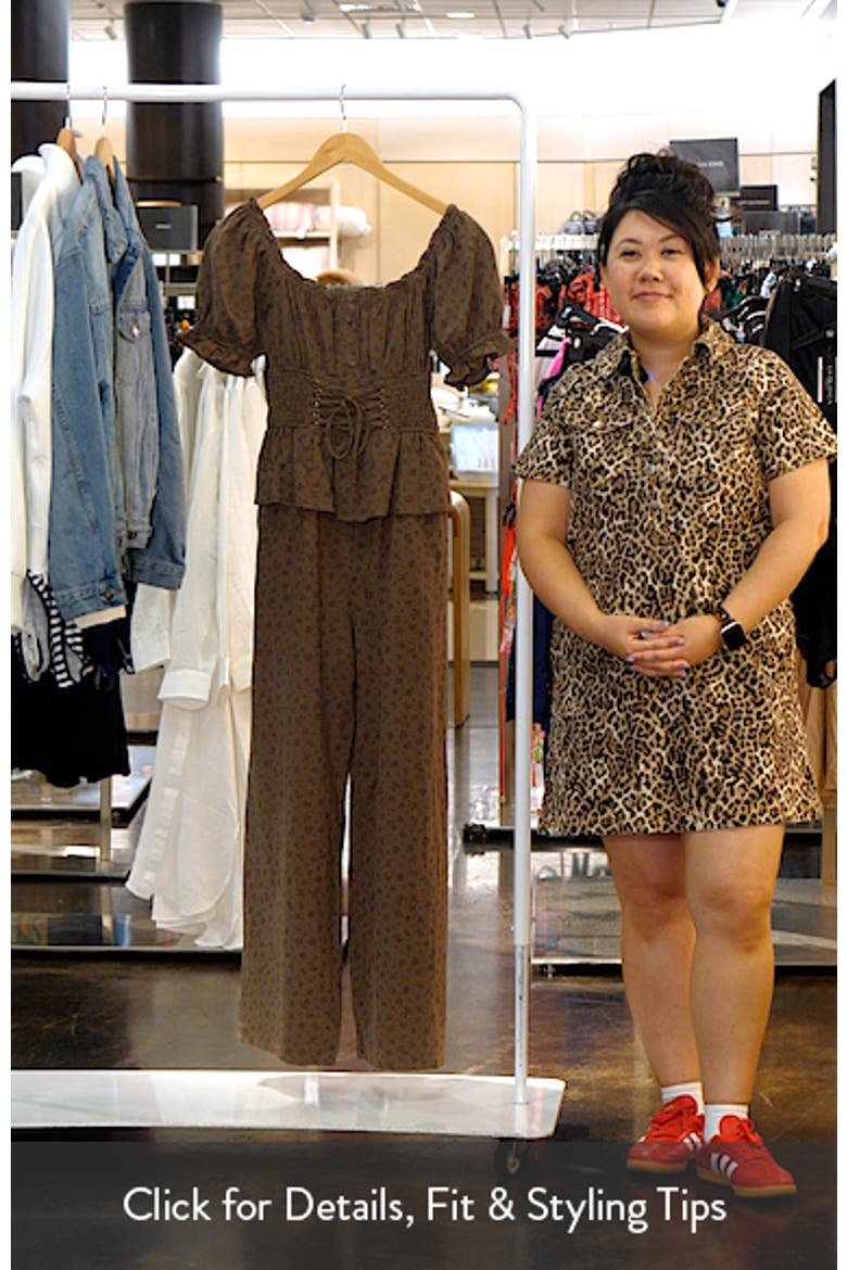 Bridget Floral Cotton Jumpsuit video