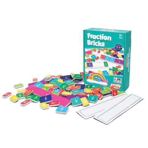 Fraction Bricks Magnetic Activity Learning Set