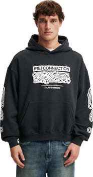 Cotton On Men's Tylah Saunders Box Fit Hoodie