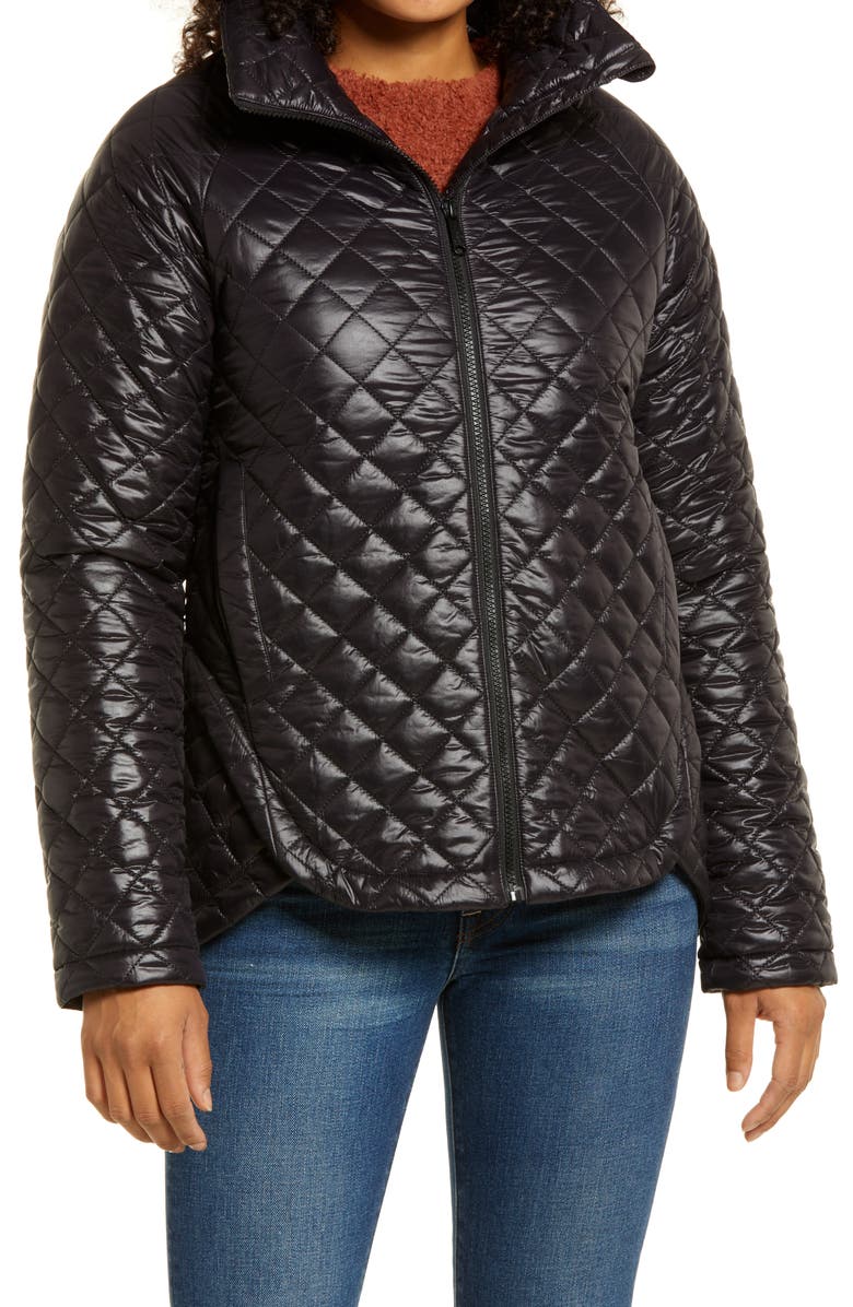 Sam Edelman Diamond Quilted Thru & Thru Jacket, Alternate, color, 