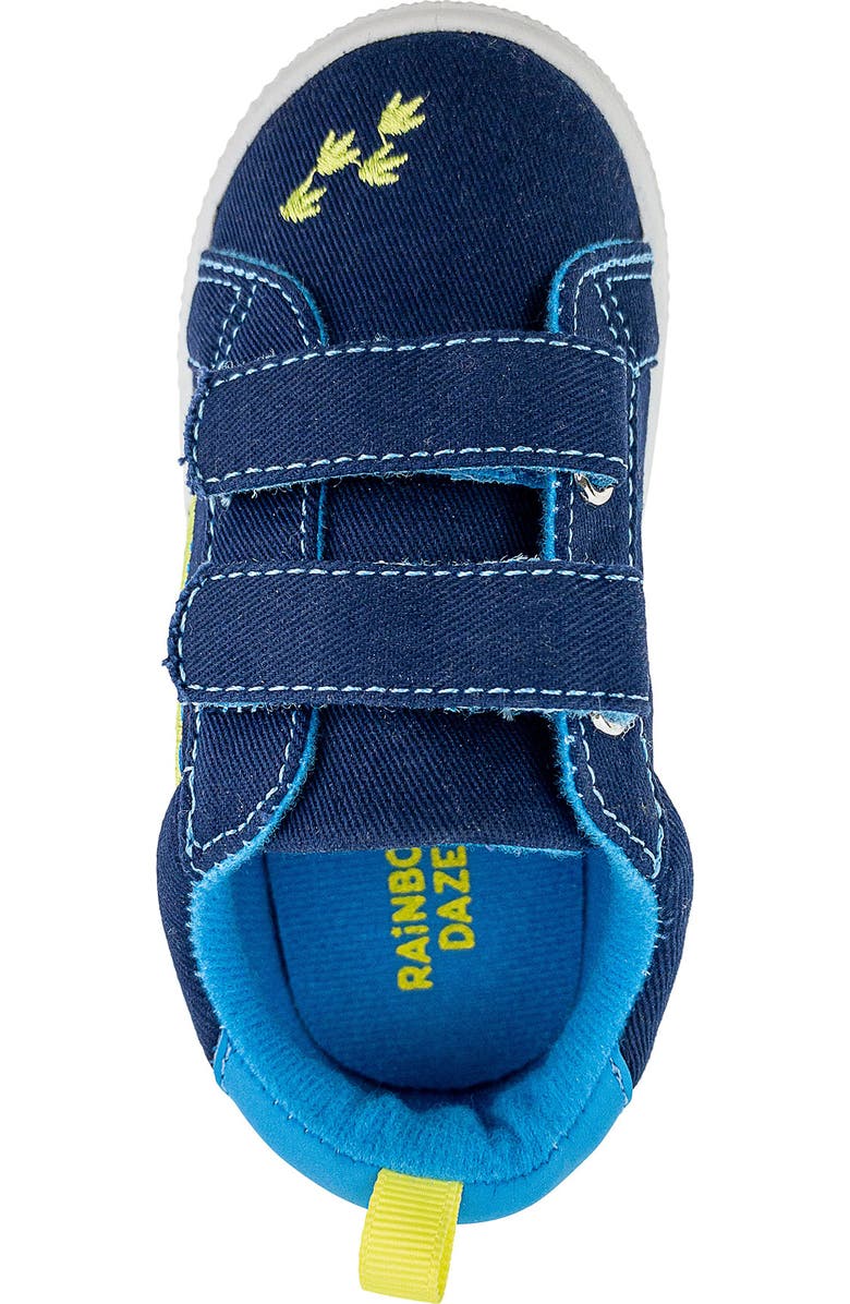 RAINBOW DAZE Dino Double Strap Athletic Sneaker, Alternate, color, Blue