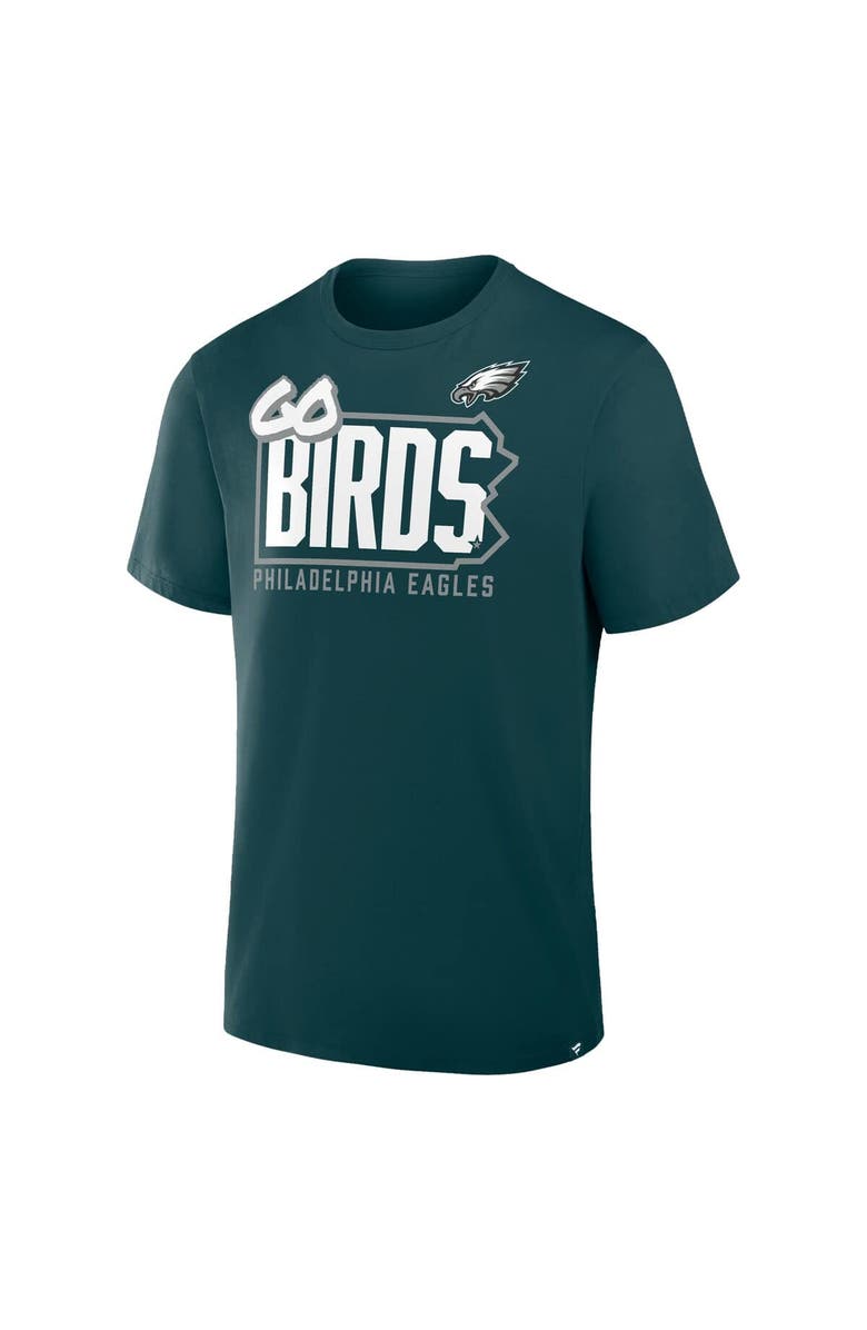 FANATICS Men's Fanatics Midnight Green Philadelphia Eagles Hometown True Favorite T-Shirt, Alternate, color, 