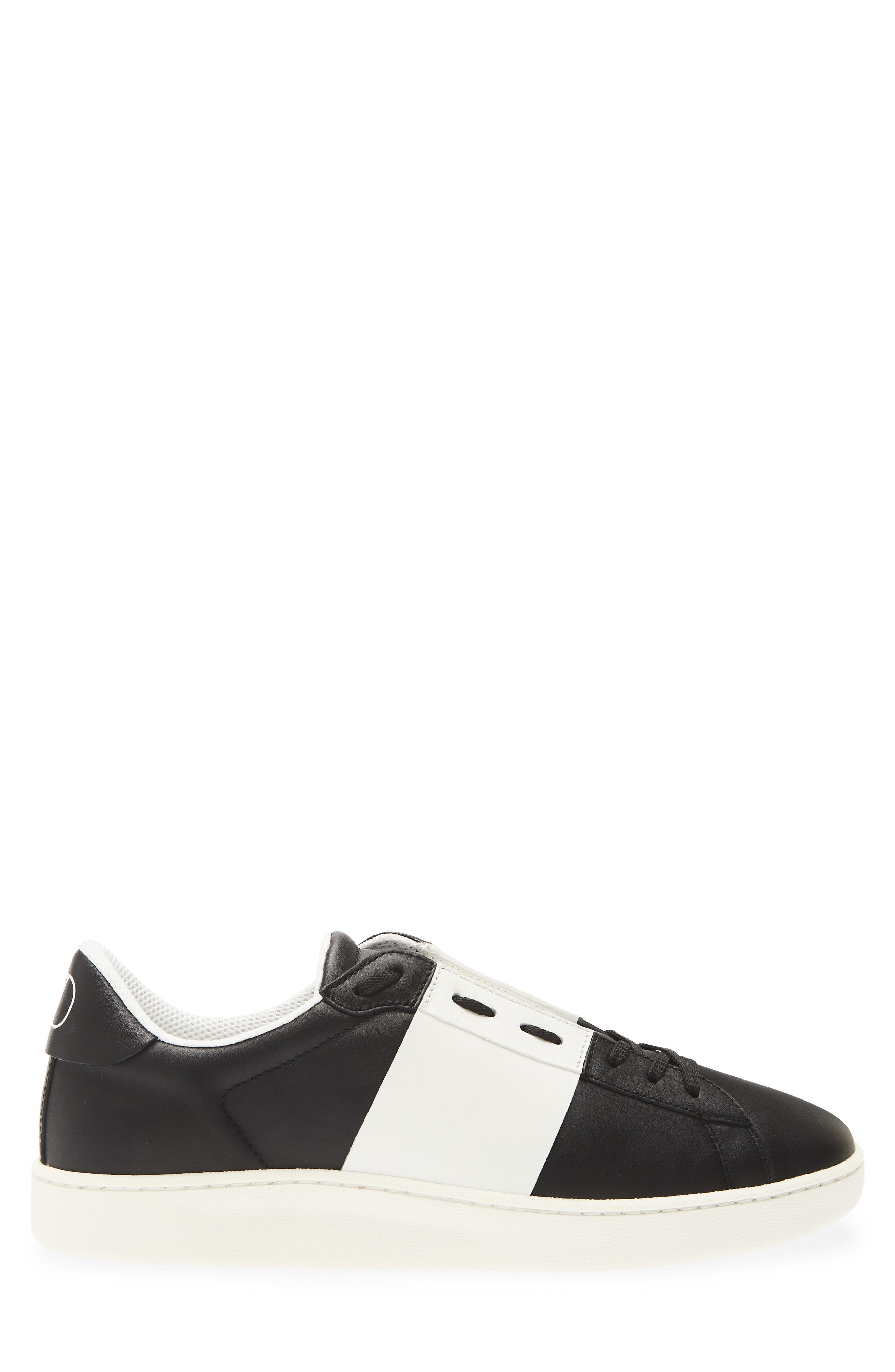 Open Sneaker, Alternate, color, BLACK/ WHITE