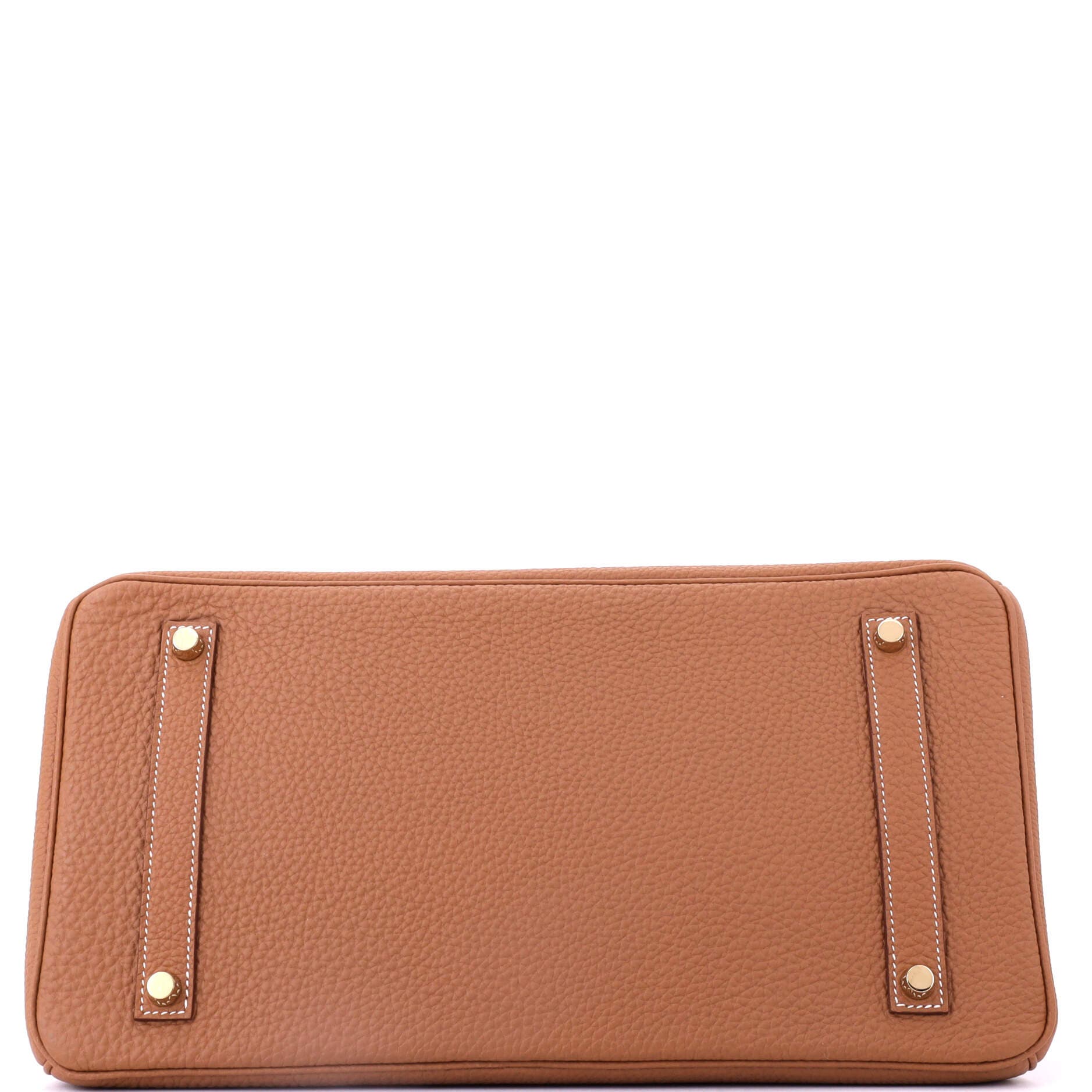 Pre-Owned Hermes Birkin Handbag Brown Togo with Gold Hardware 35, Alternate, color, Gold