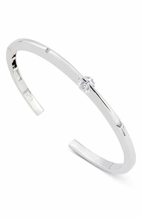 Cubic Zirconia Cuff Bangle
