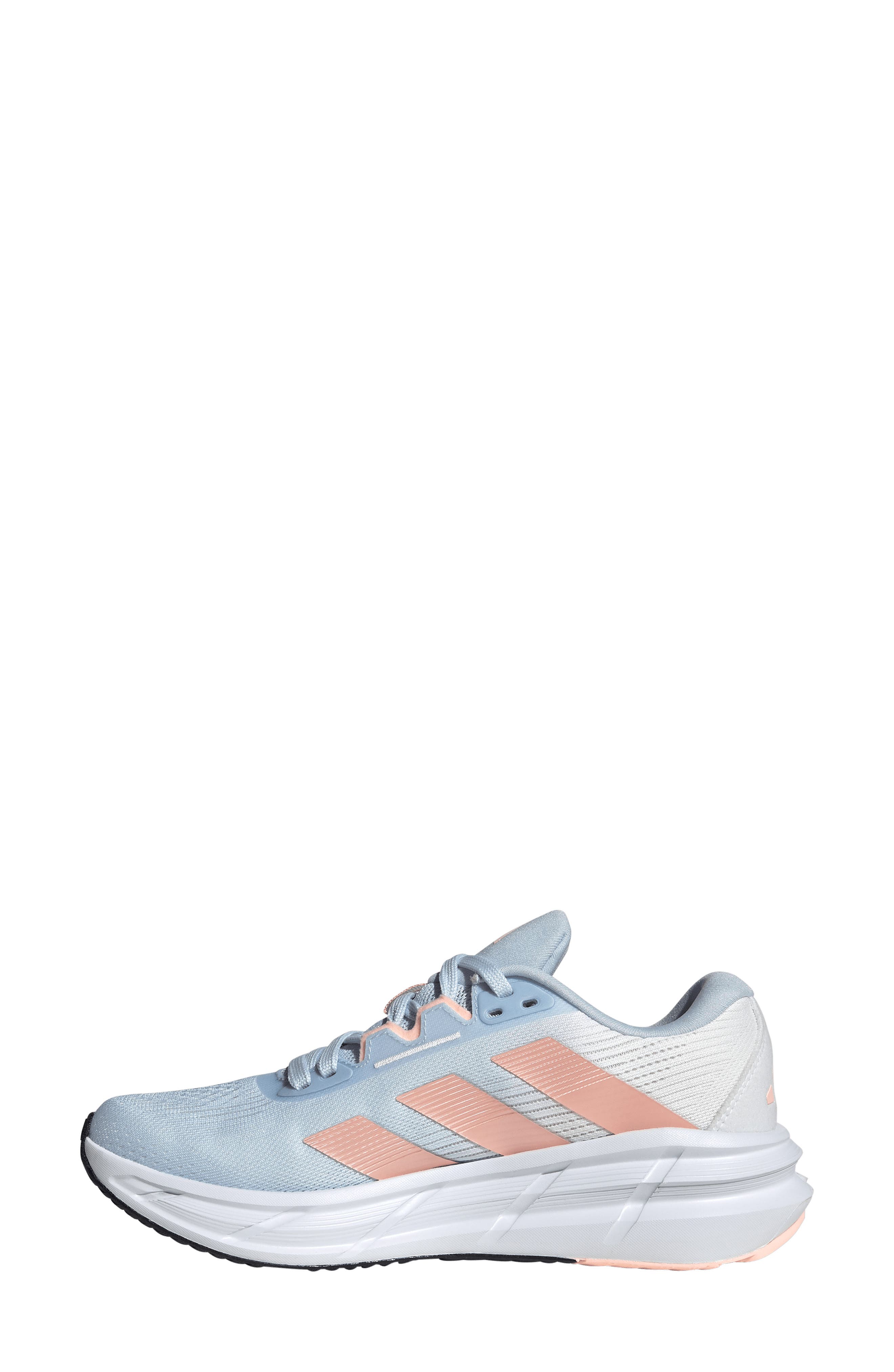 adidas Questar 3 Running Shoe, Alternate, color, Crystal Sky/ Orange/ Blue