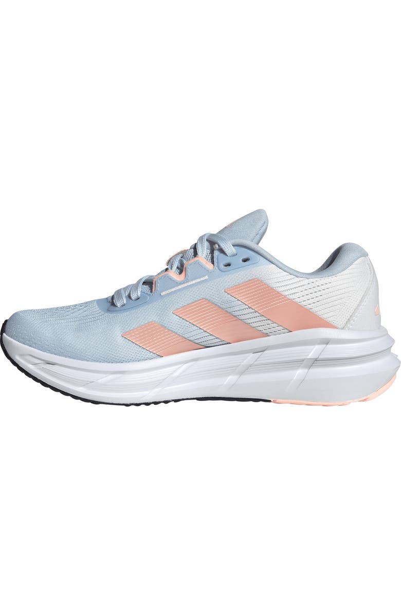 adidas Questar 3 Running Shoe, Alternate, color, Crystal Sky/ Orange/ Blue