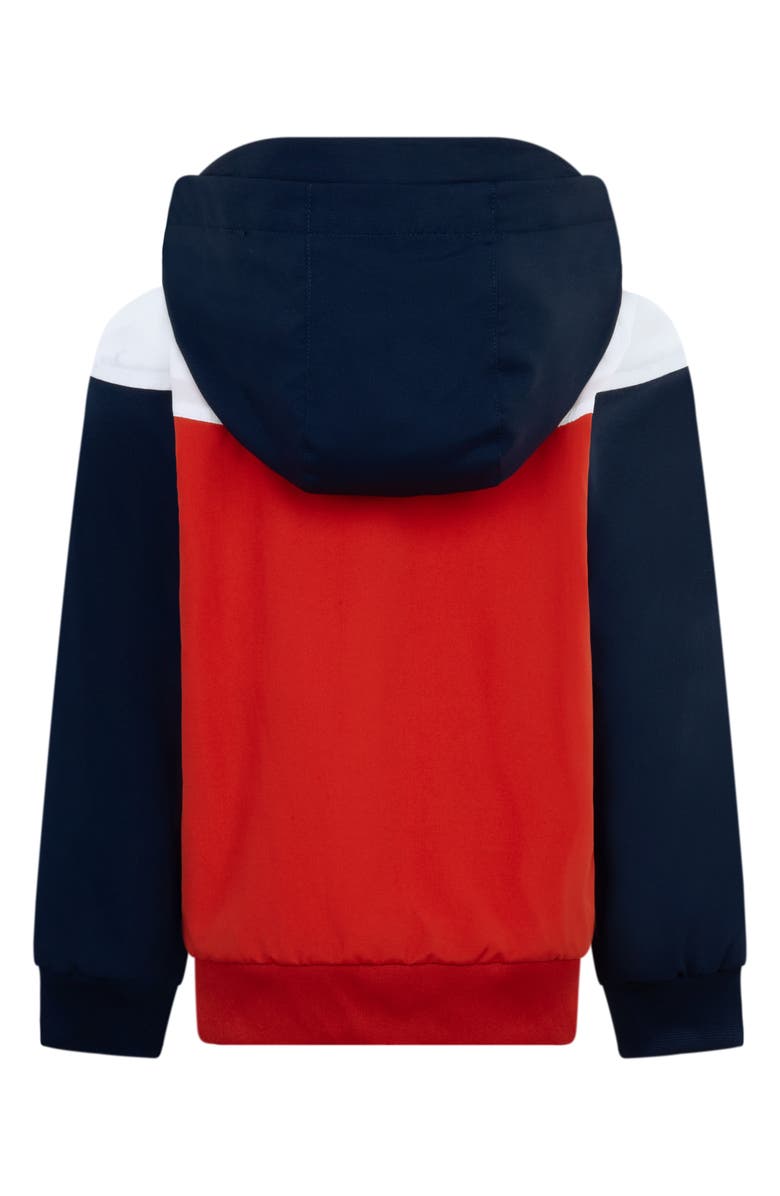 Nike Kids' Windrunner Water Resistant Hooded Jacket, Alternate, color, Midnight Navy/ Sail