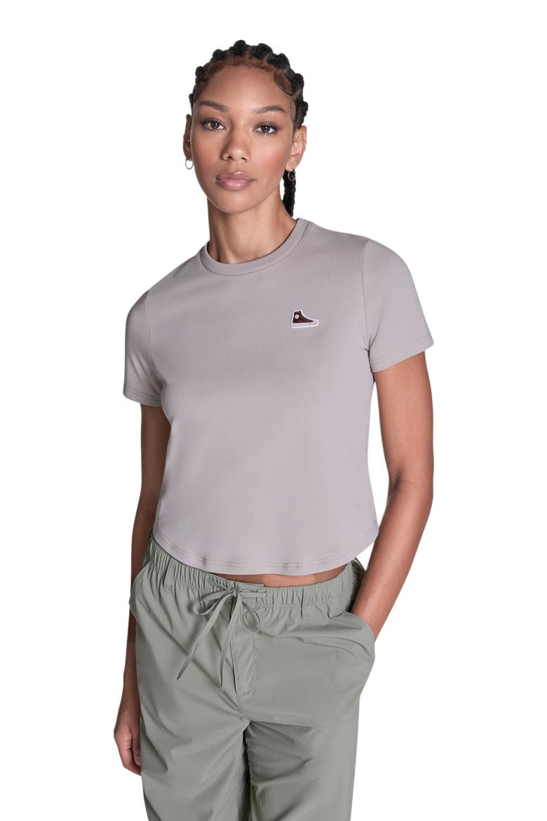 Sneaker Patch T-Shirt, Main, color, PAPYRUS