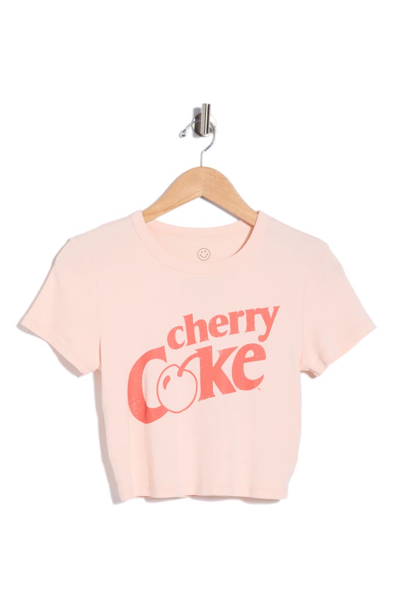 Cherry Coke Graphic T-Shirt, Alternate, color, PASTEL