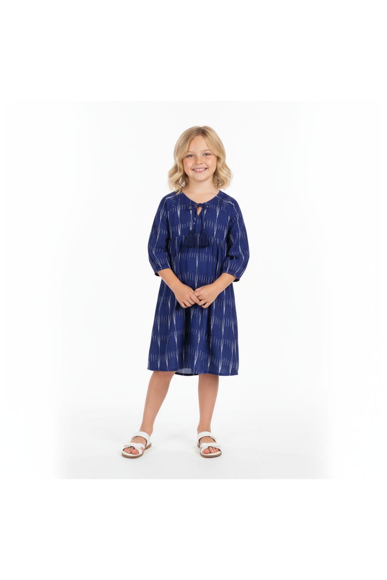 Sara Popover Dress, Alternate, color, Blue