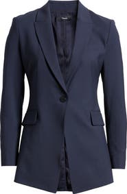 Theory Etiennette B Good Wool Suit Jacket