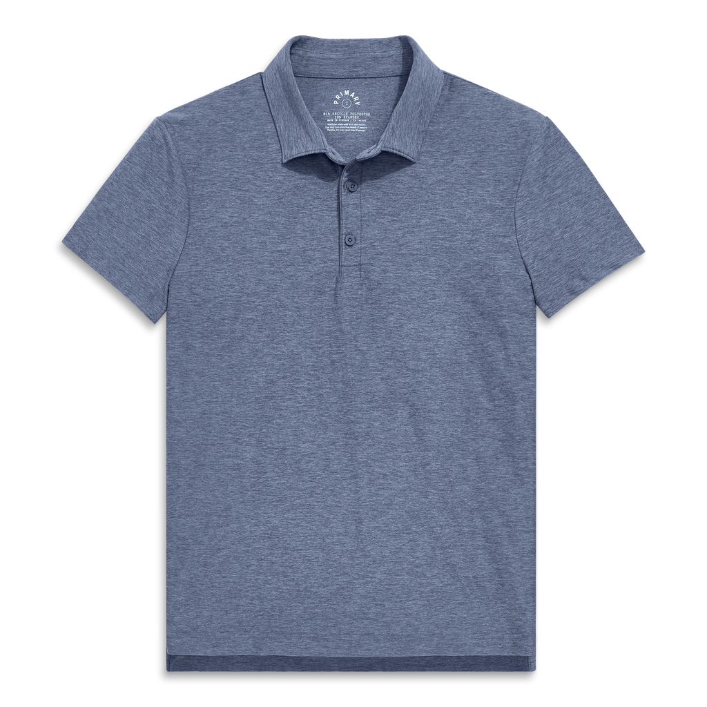 Primary Adult Flexknit Polo In Sunwashed Navy